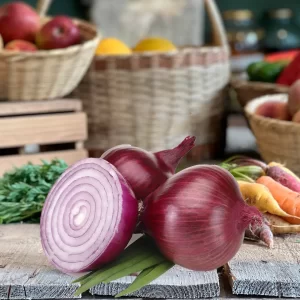 CEBOLLA CABEZONA ROJA